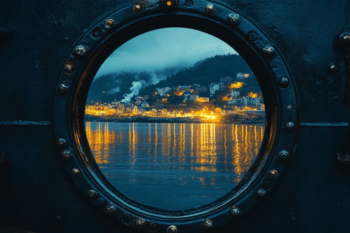 Night Sailing and Anticipation for Trondheim |&nbsp;夜航與特隆赫姆的期待